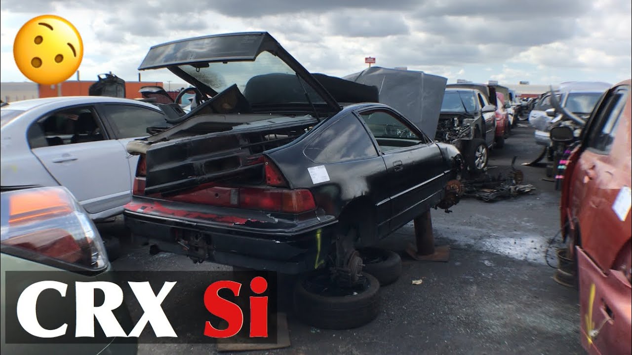 Видеоблог с авторазборки: ищу запчасти для CRX