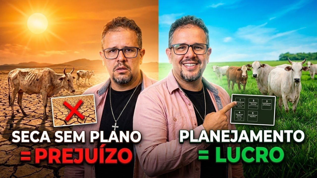 Como planejar a SECA na pecuária e evitar PREJUIZOS todos os anos