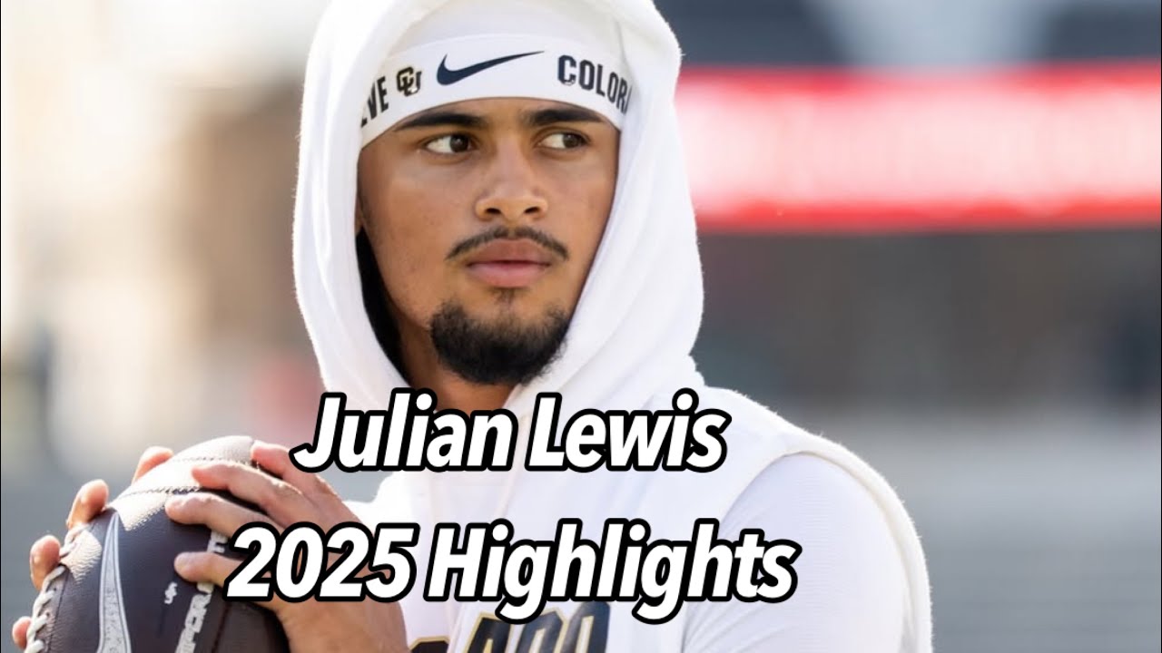 Julian Lewis 2025 Colorado Highlights ‼️🔥 Sko Buffs