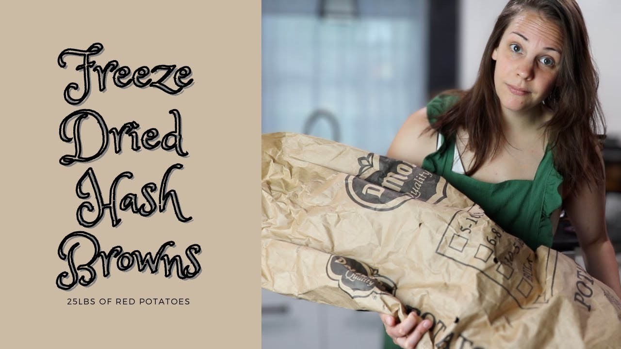 Making Freeze Dried Hash Browns & Taste Test! #prepping #harvestrightcommunity #freezedried