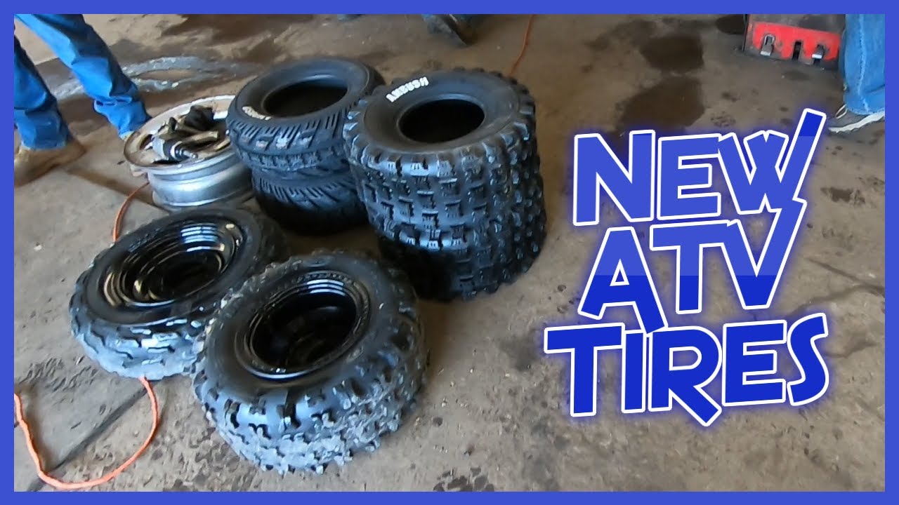KFX 450r - New ATV Tires & Painted Rims