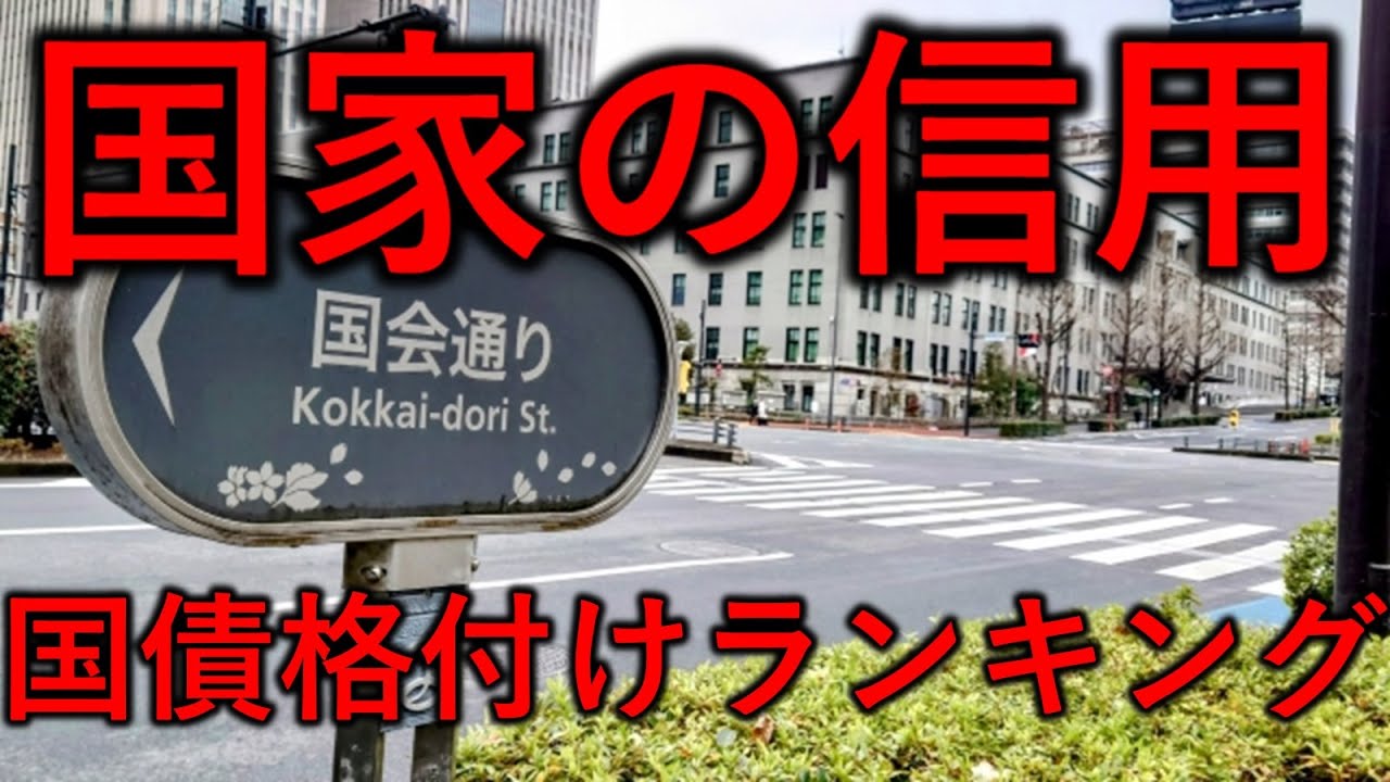 国家の信用　国債格付けランキング