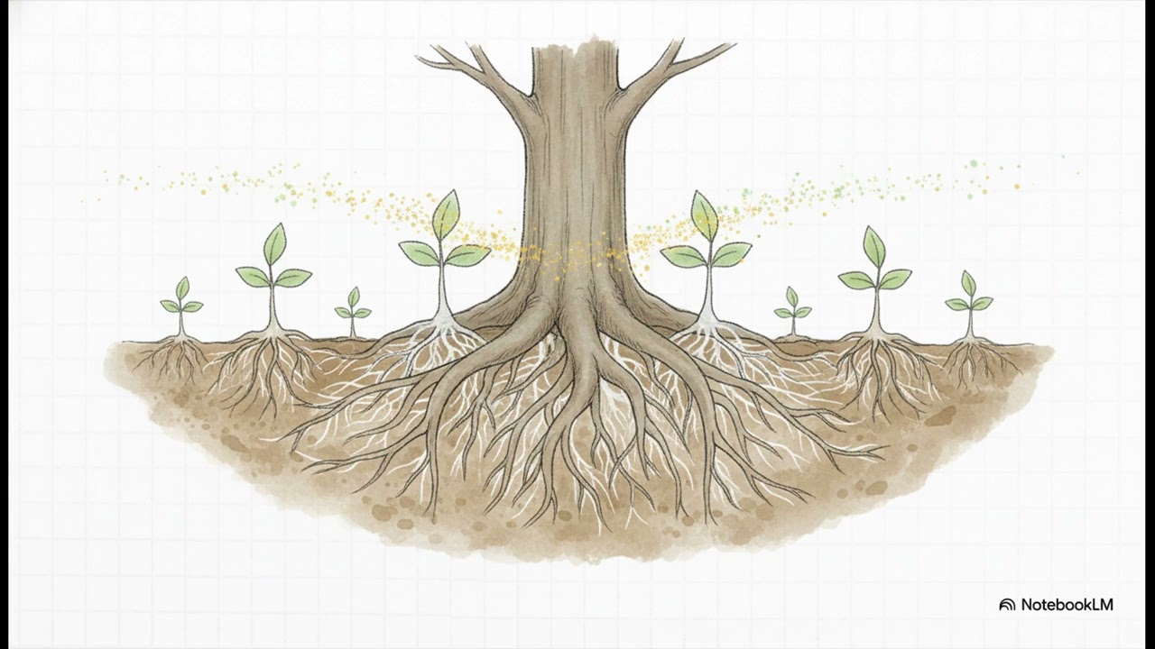 Cómo las plantas comparten