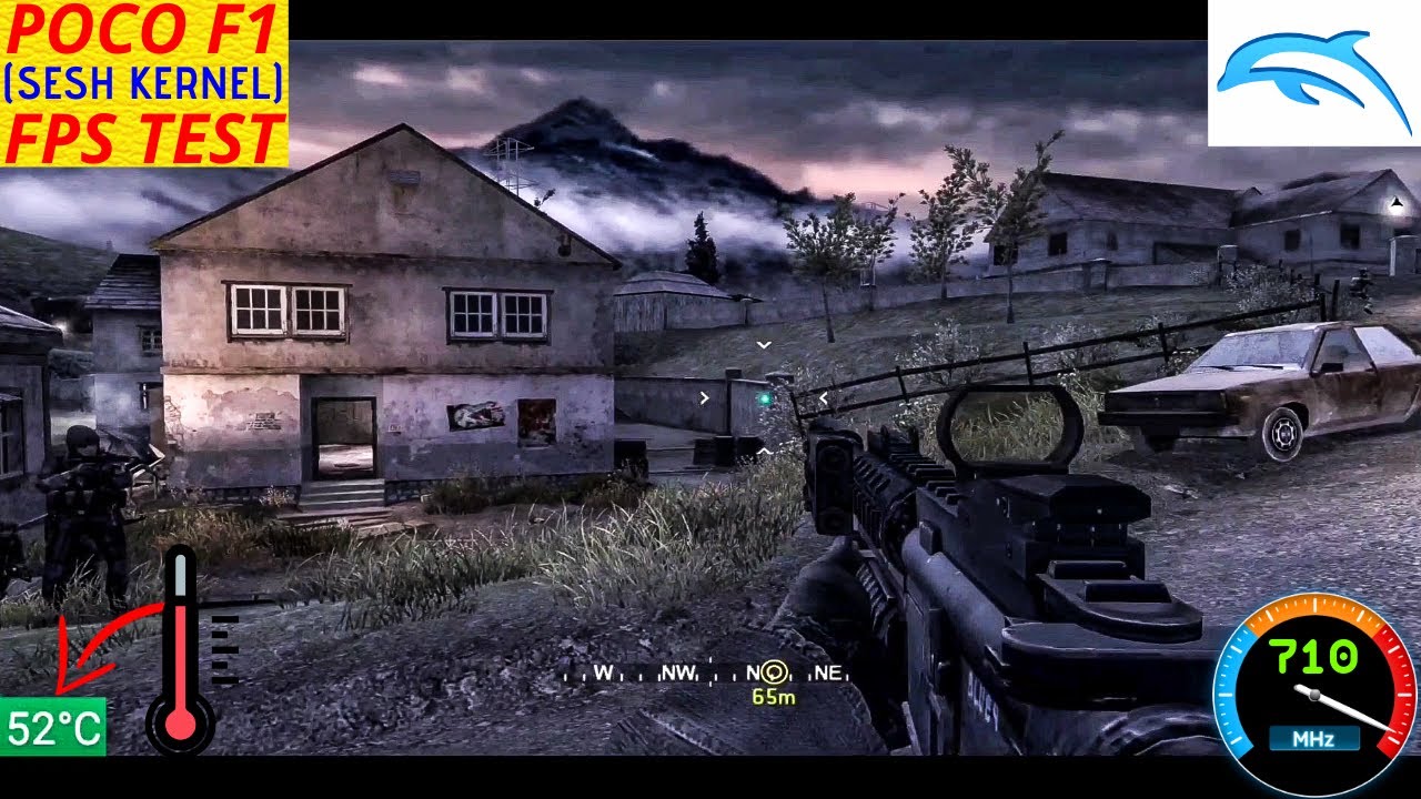 COD Modern Warfare: Reflex Edition /POCO F1/ (Gameplay with Fps) [3x RESOLUTION]