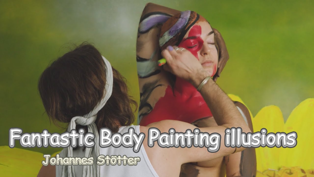 Fantastic Body Painting illusions (Johannes St&ouml;tter)