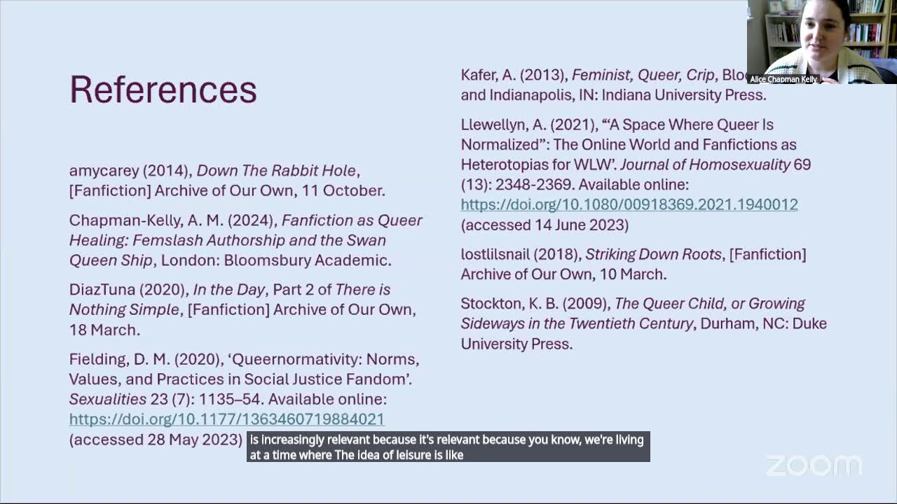 GIFcon 2025: Alice Chapman-Kelly, 'Queer Friendships, Soft Workplaces and Other Comforts...'