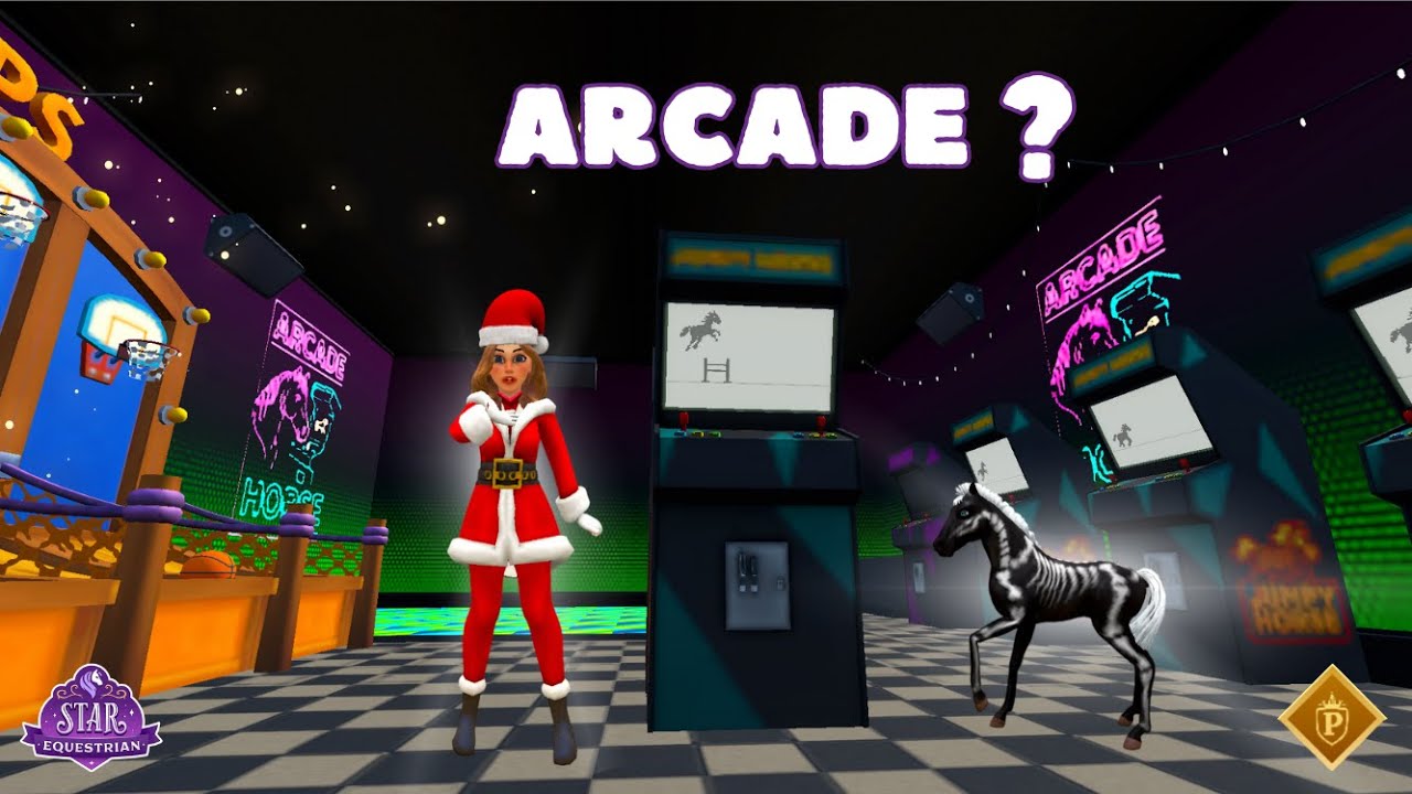 Разведение лошадей, 🎅Рождественское приключение и… новый 𝐀𝐑𝐂𝐀𝐃𝐄 🕹️ в конном спорте Star?!