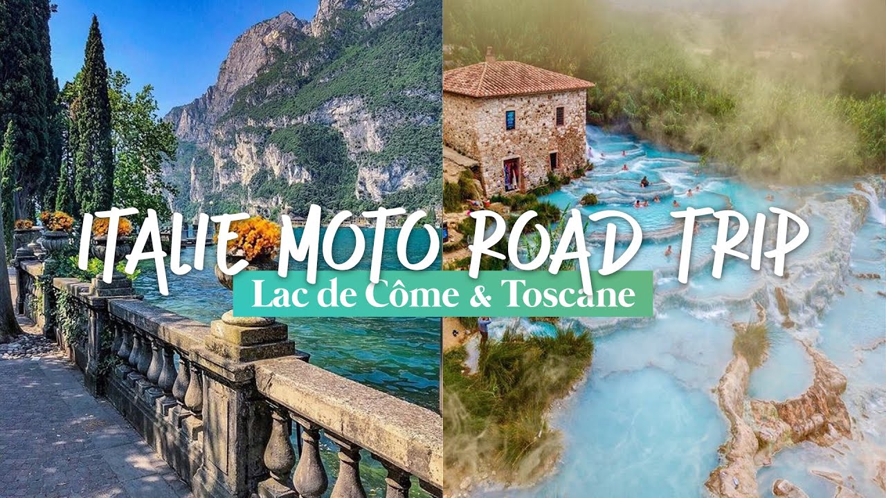 VLOG ROAD TRIP MOTO 1/4 🇮🇹 LAC DE CÔME