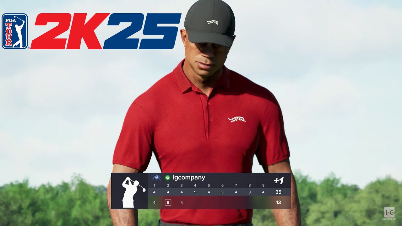 PGA Tour 2K25 - Xbox Series X|S Gameplay (1080p60fps)