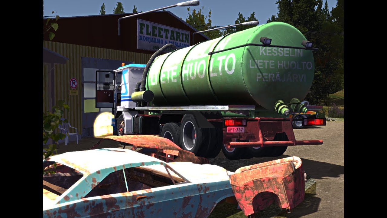 My Summer Car Story Gameplay Part 12 Towing Junk Cars To Fleetari Making More Money With Gifu