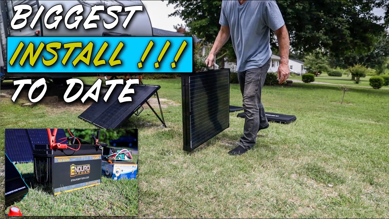 My Simple Off Grid Lithium Solar Install