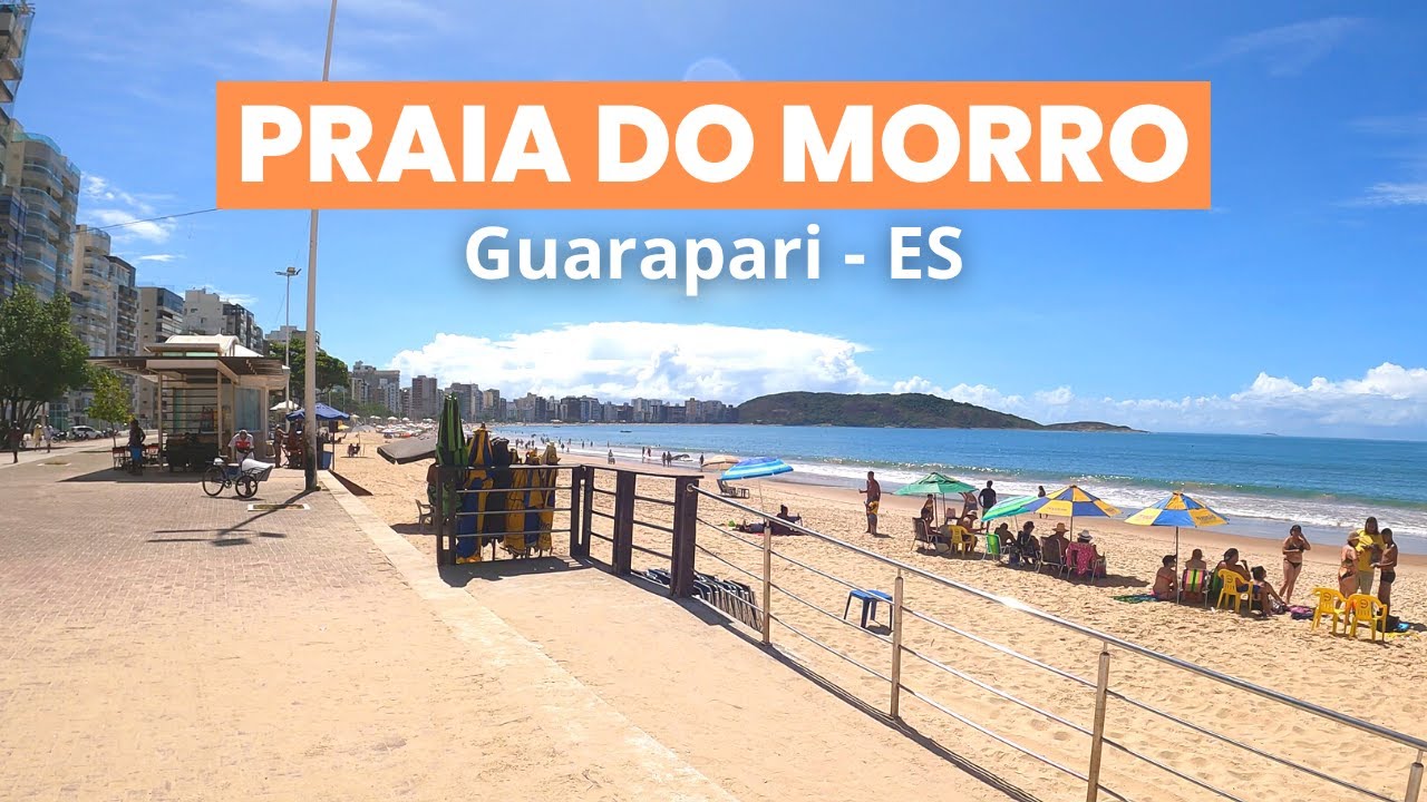 JÁ VIU A PRAIA do MORRO ASSIM? GUARAPARI - ES #guaraparivirtual @guaraparivirtual