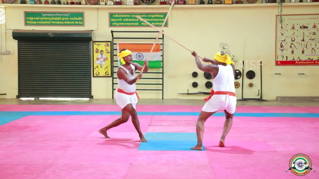 AISF-SILAMBAM- Event of Aayutha Korvai-1