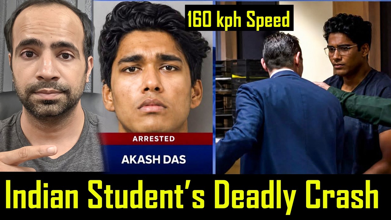 America में Indian Student का Deadly Crash, 81 साल के American की मौत