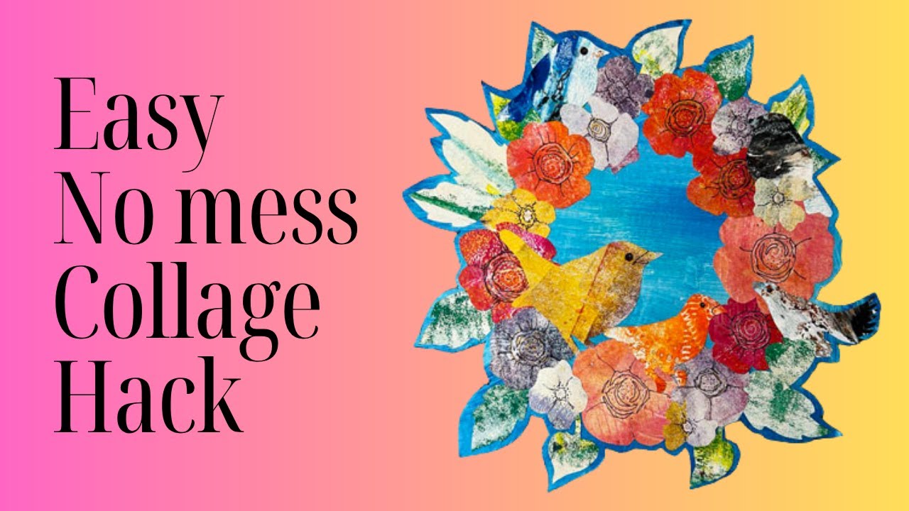 This Collage Technique Changed How I Glue Papers Forever!