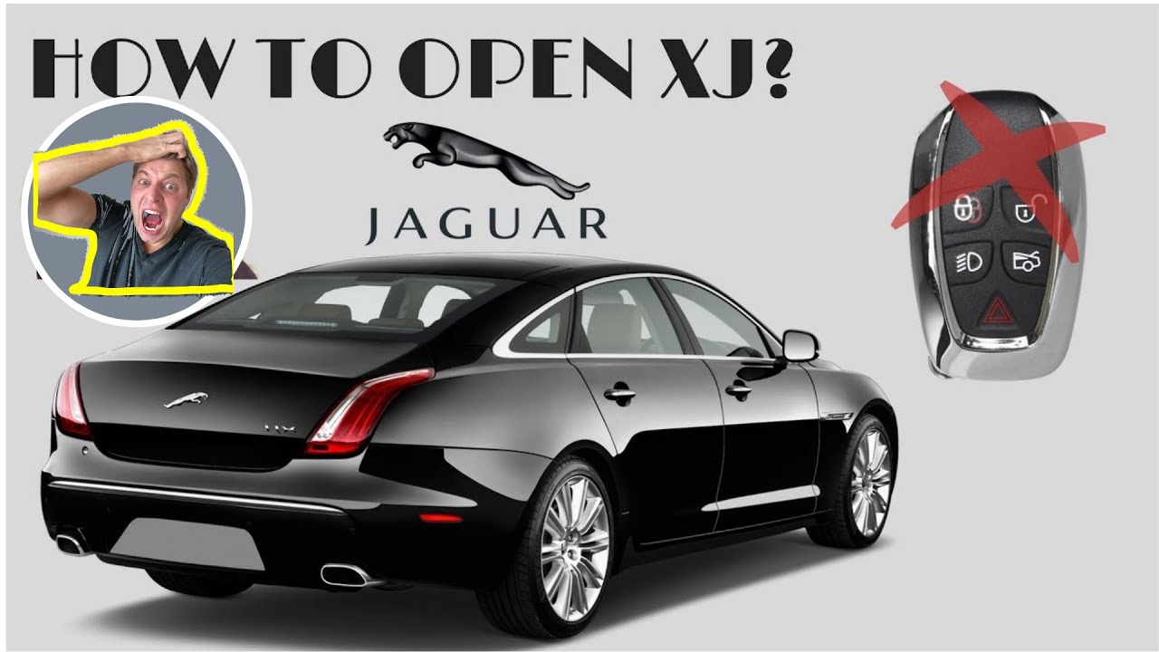 Jaguar XJ как открыть и заменить батарейку смарт-ключа/брелока