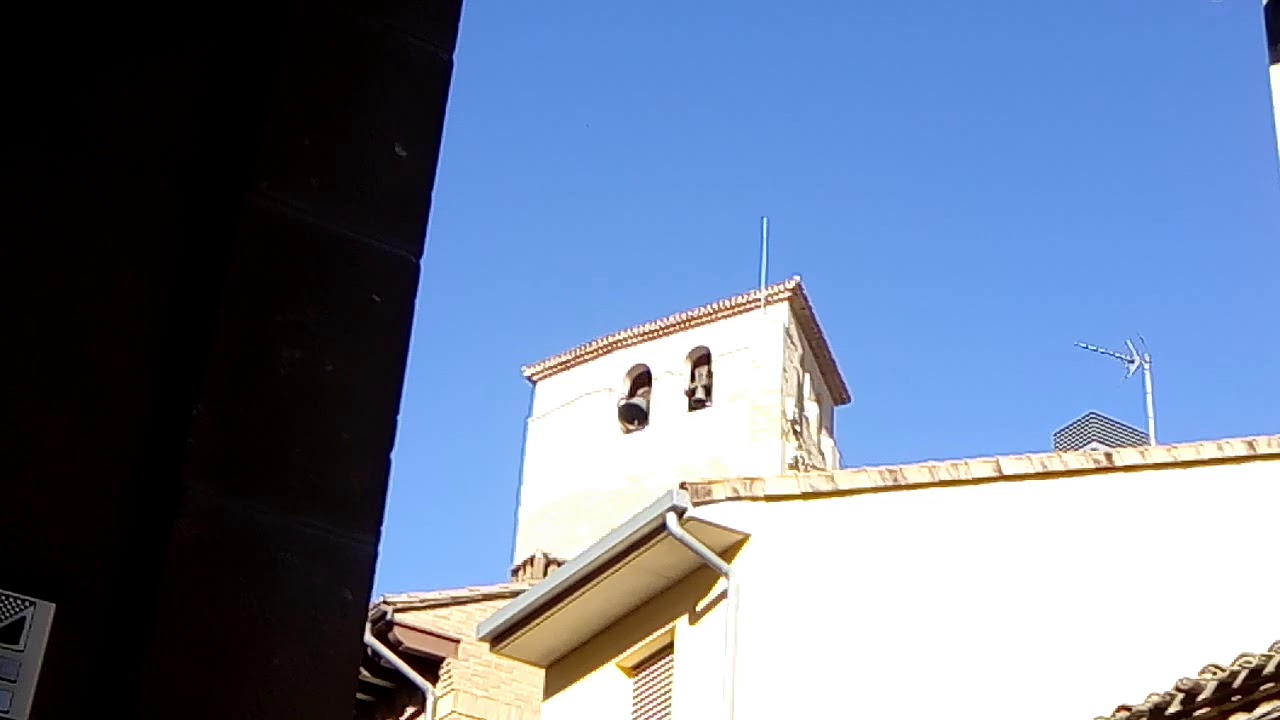 Segundo y tercer volteo de campanas de la iglesia de San Pedro de la Rúa de Estella