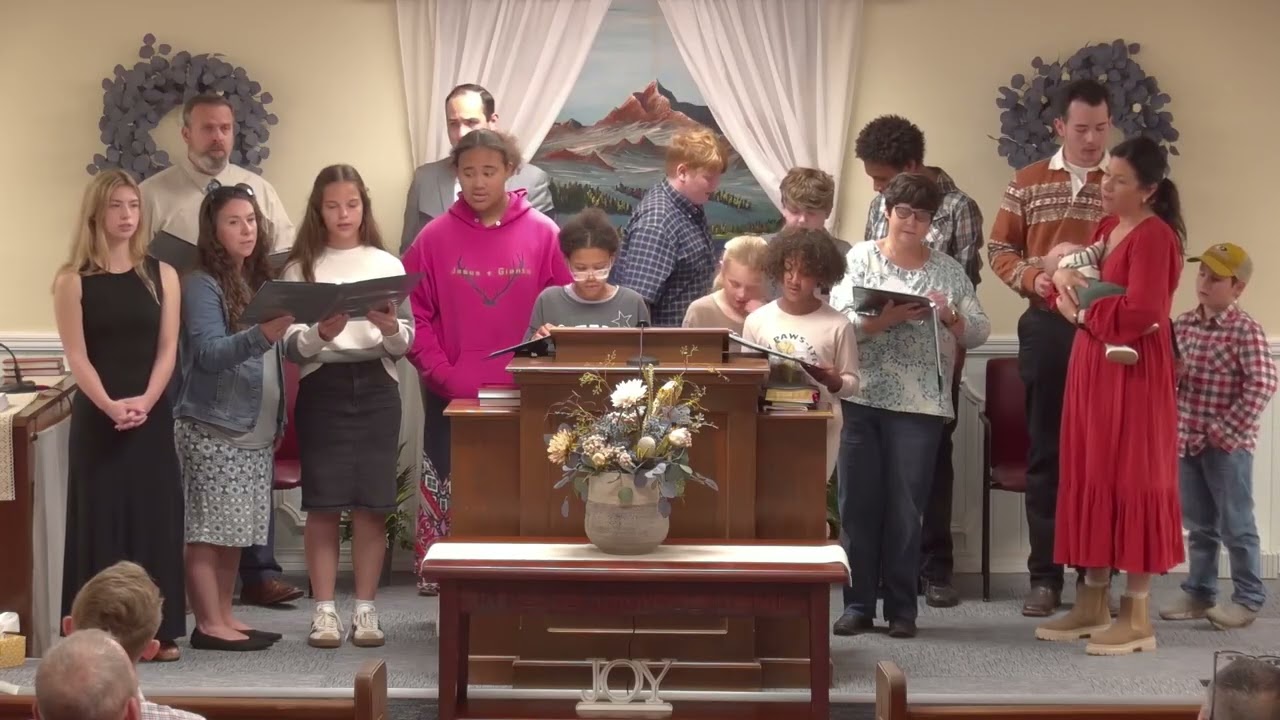 JBBC Youth Singing 2-22-26
