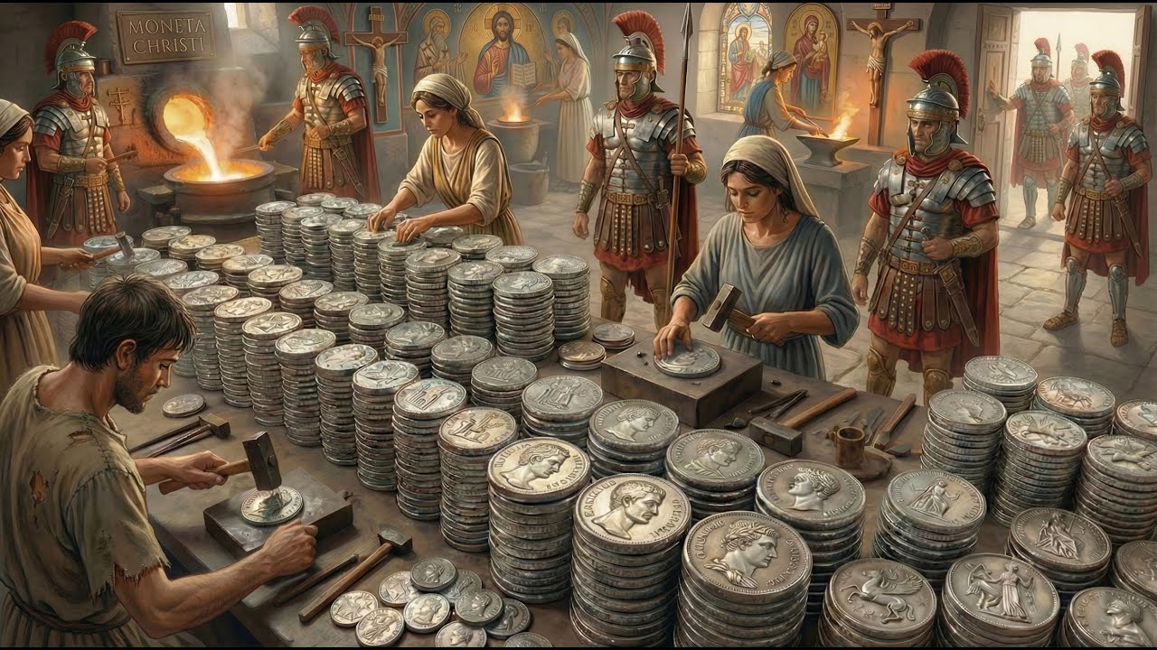 Inside the Roman Silver Denarius Mint How Money Was Made in Jesus’ Era Full Process