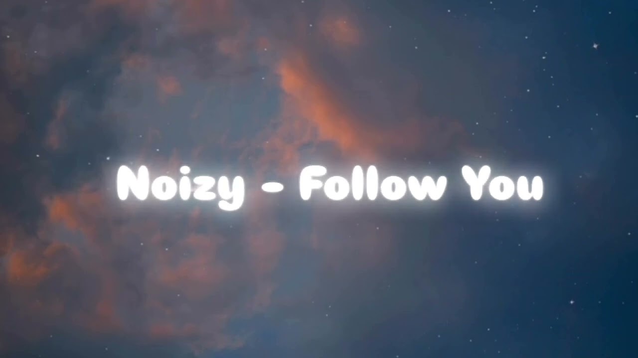 Noizy - Follow You - (slowed + reverb)