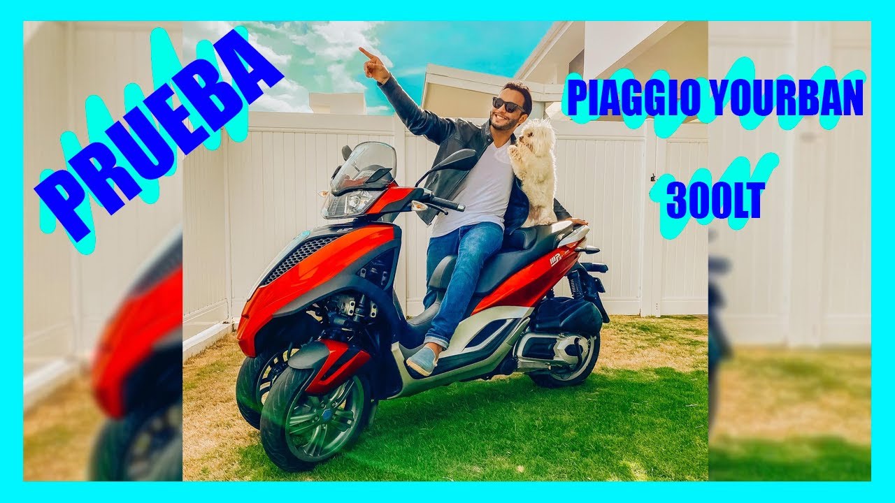 PRUEBA Piaggio MP3 YOURBAN 300LT 🚨🚨🚨🚨🚨🛵