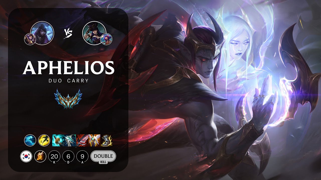 Aphelios ADC vs Caitlyn - KR Challenger Patch 13.24