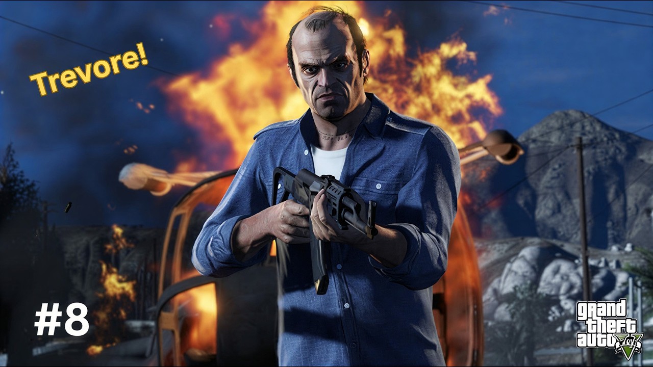 GTA 5 Trevor Entry Mission – Mr  Philips Full Gameplay (Urdu/Hindi)