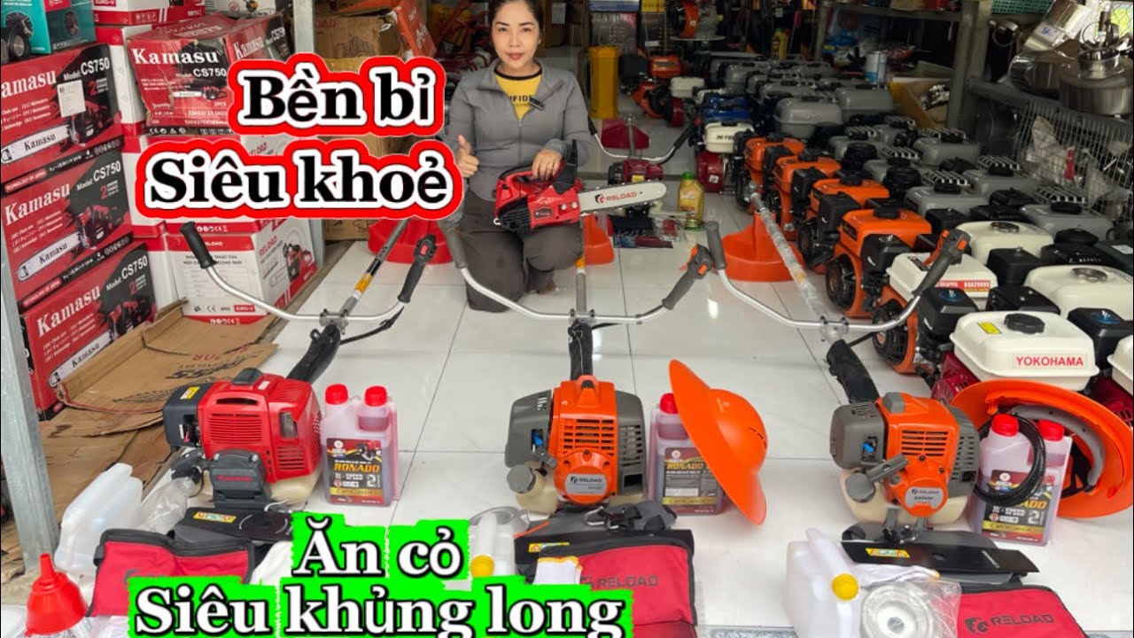 Máy cắt cỏ gia đình cắt cỏ nồng lớn TJ53￼➡️ siêu tiết kiệm xăng☎️￼ 0948479020 tư vấn đặt hàng