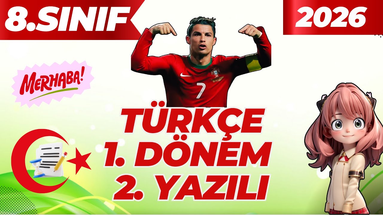 8. Sınıf Türkçe 1. Dönem 2. Yazılı 2026