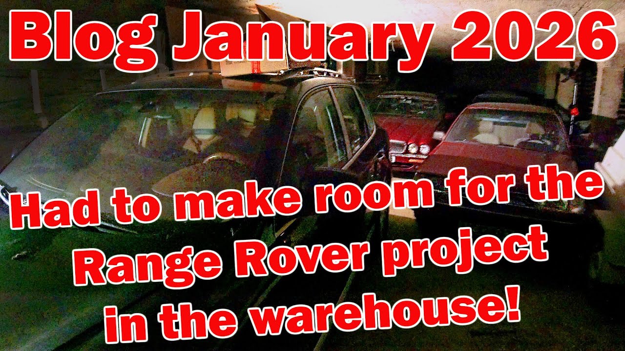 Blog update January 2026 Had to make room for the Range Rover L322 - Bildilla Magasin