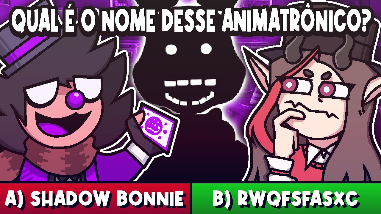 eu fiz um quiz de FNAF pra torturar meus amigos