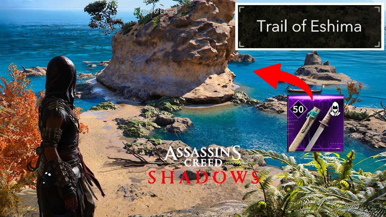 How to Complete Trail of Ashima & Bonus Chest | Assassin's Creed Shadows Claws of Awaji