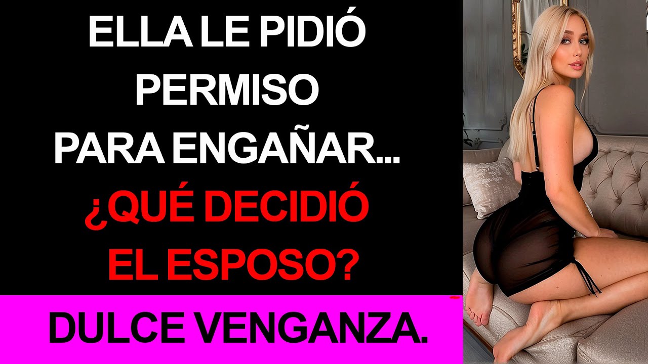 No es engañar si tu esposo te permite salir en una cita por tu cuenta.