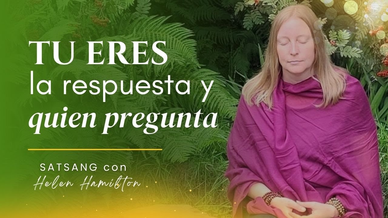 Tú eres la respuesta y quien pregunta