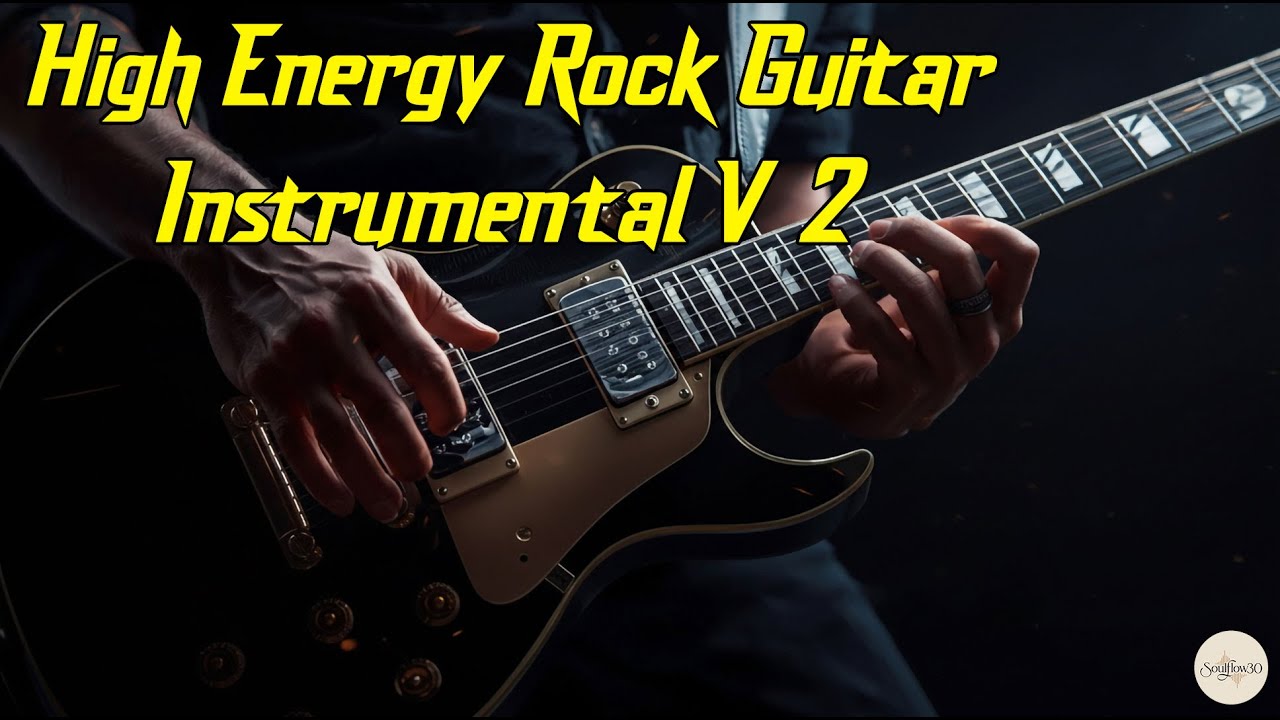 High Energy Rock Guitar Instrumental V.2 | Powerful Shredding & Epic Riffs