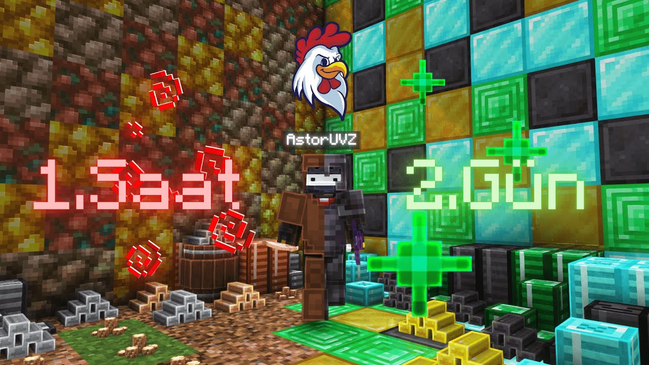ChickenSMP'de 5 Saatte 1 Milyon! Sıfır Hesapla Para Kasma Rehberi! #1 🐔💸