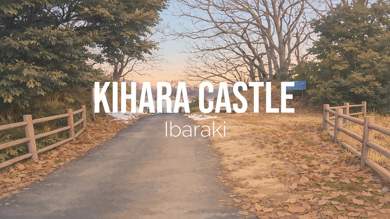 【4K】Kihara Castle (Ibaraki) / 木原城 (茨城)