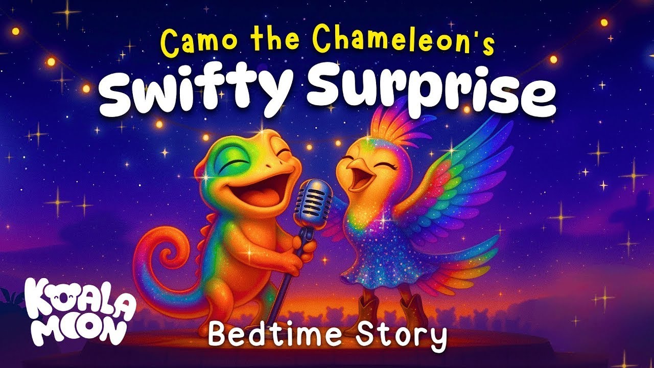 Camo's Swiftie Surprise 🎶🌈 Short Bedtime Stories for Kids | Bedtime Story Book Read Aloud