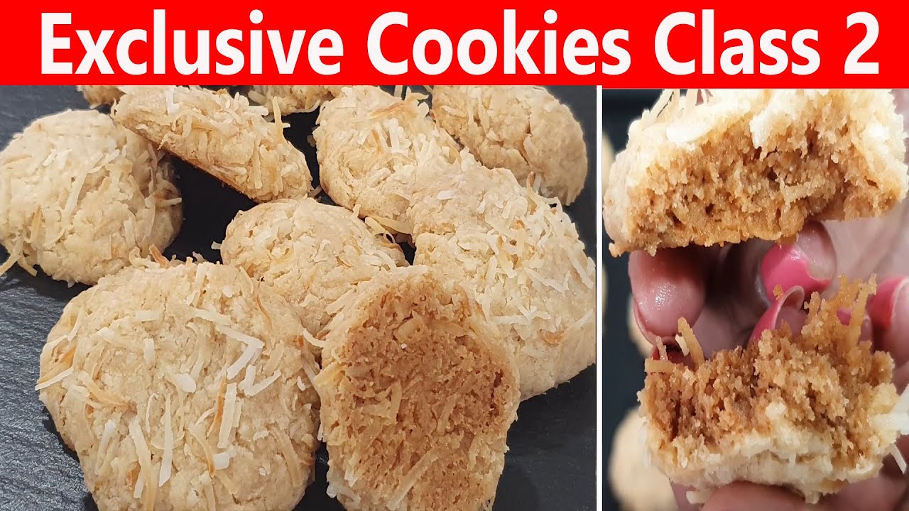 Exclusive Cookies Class 2 |  Secret Coconut Cookies |Manisha Bharani Kitchen