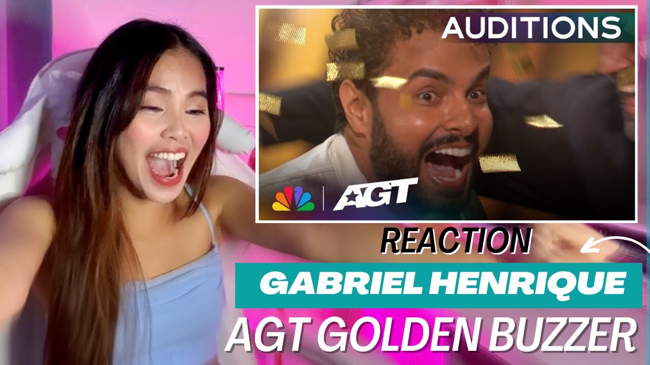 Gabriel Henrique's - RUN TO YOU | America's Got Talent Auditions | AGT 2023 |Reaction|🥹😱