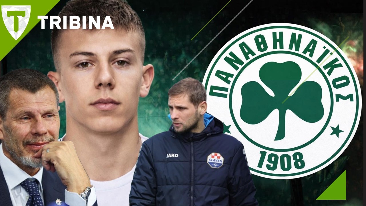 Adriano Jagušić u Panathinaikosu | Dinamova greška u koracima