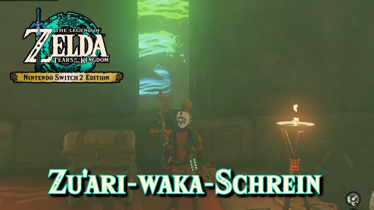 TOTK : Zu'ari waka Schrein - Büro der Yiga betreten - Nintendo Switch 2 | Gameplay ohne Kommentar