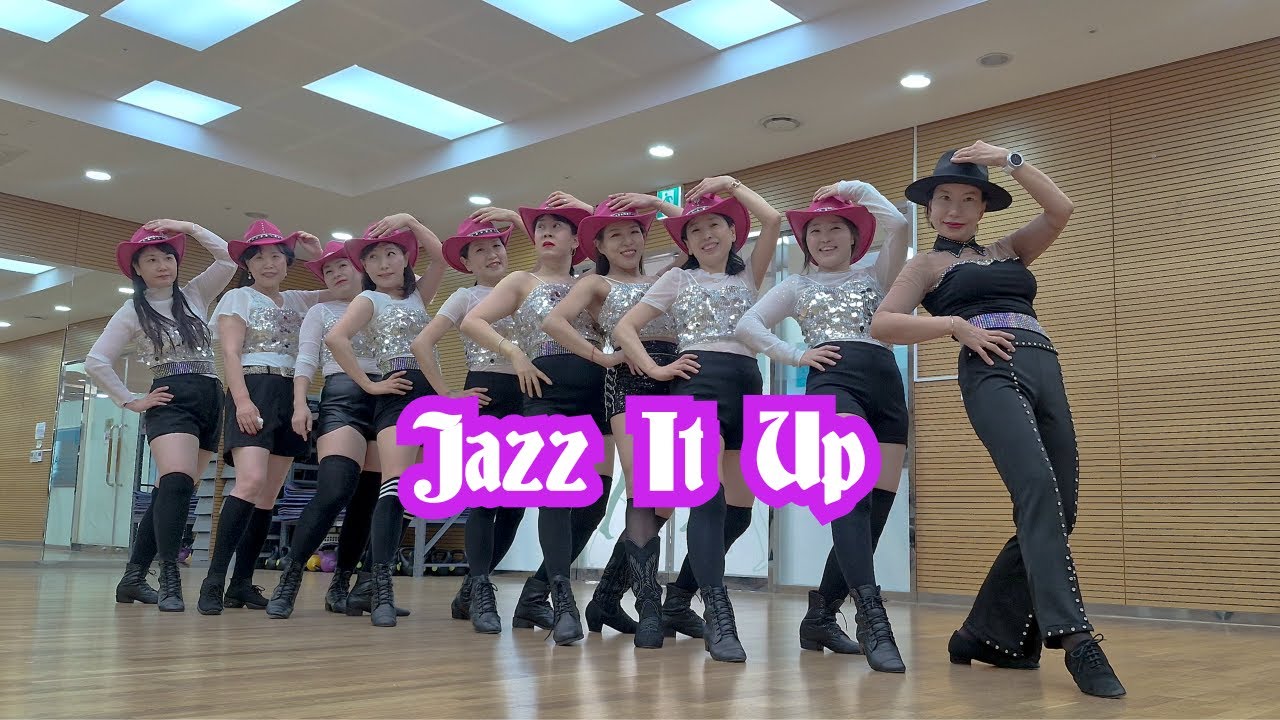 Jazz It Up Line Dance l 재즈 잇 업 라인댄스 l Improver l C4라인댄스 l 일산 라인댄스 l 임세희 라인댄스