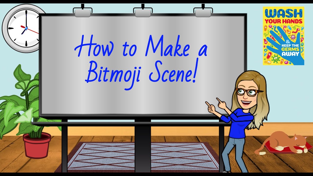 Создайте сцену Bitmoji в Google Slides! (Bitmoji Classroom)