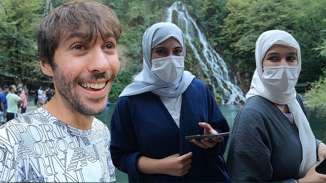 Gezerken tanıştığım Arap kızlara Azerbaycan'ı Sordum! Oğuz Rayonuna Geldim! @Seren Dünya Turunda