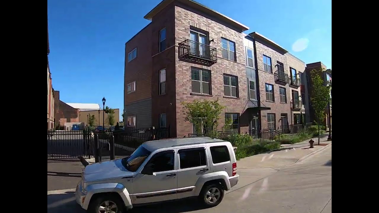 Covid-19 Times - Driving Detroit - Rivertown - Warehouse District -  GM Renaissance Center - Mask Up