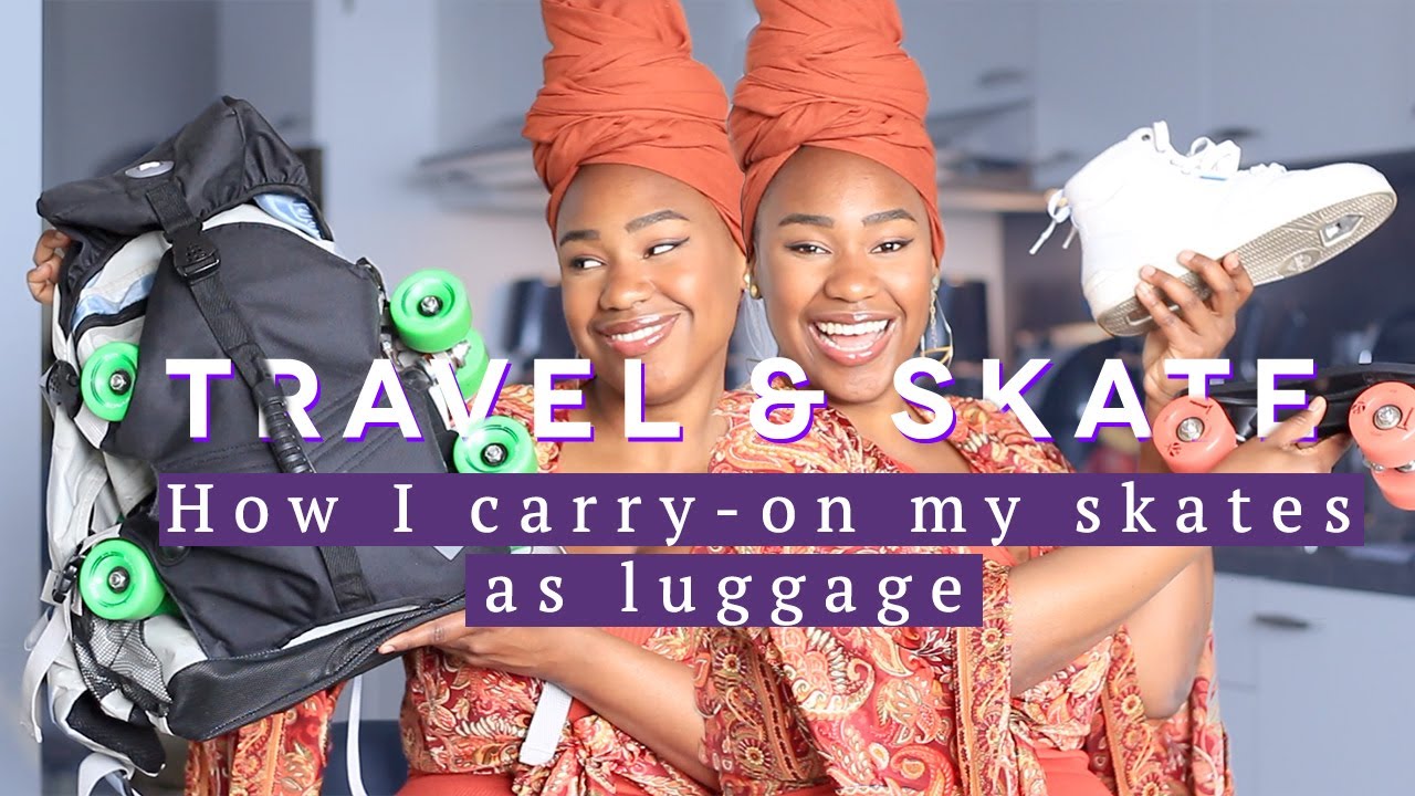 How I travel with my skates on the plane | Slades skates & Special Backpacks