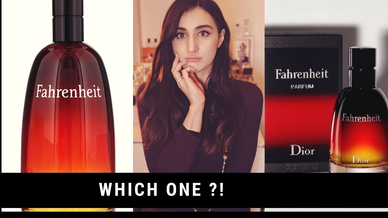 Dior Fahrenheit edt VS Fahrenheit Le Parfum