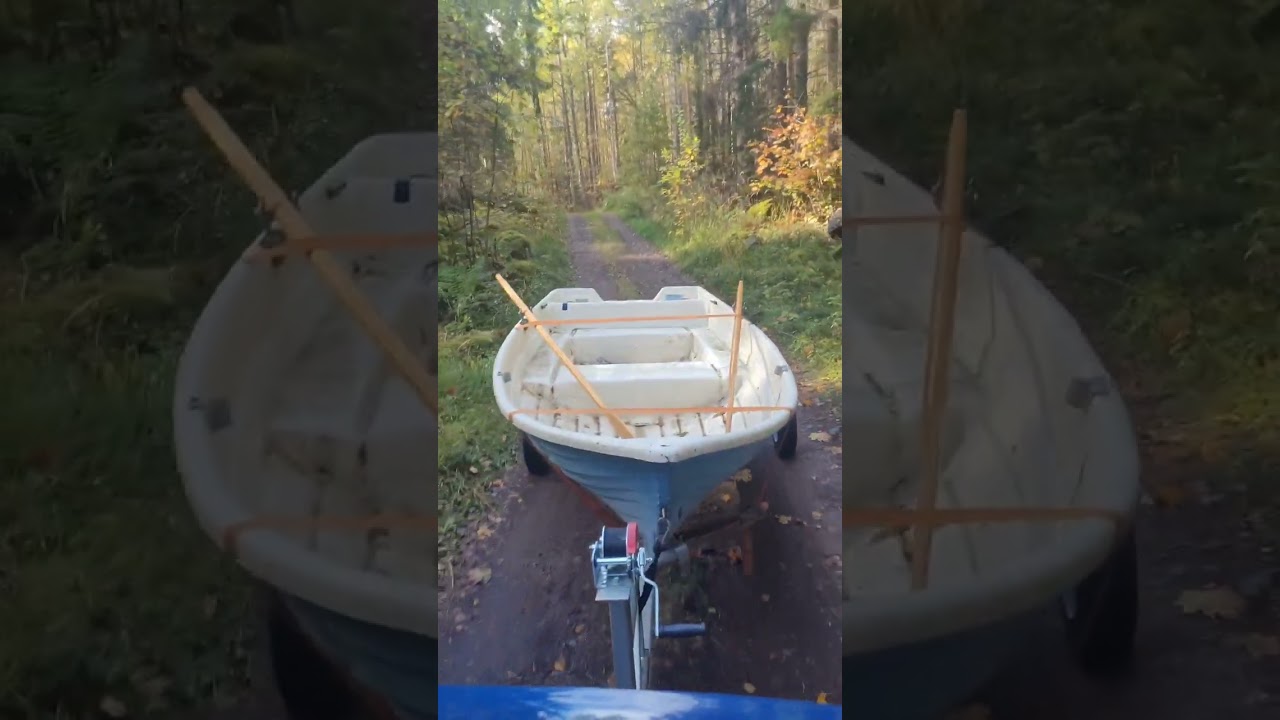 Upptagning av båten