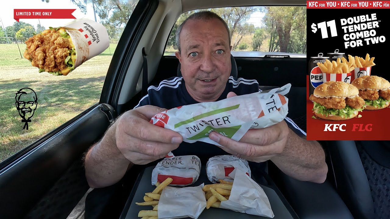 KFC $3.95 Hot & Crispy Wrap + $11 Double Tender Combo For Two 